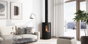 RAIS-Caro-90-Freestanding-Gas-Stove-Black-Friendly-Fires